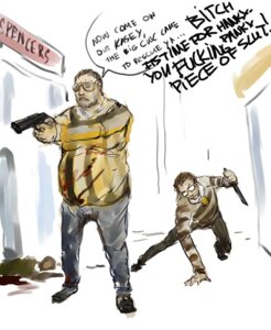 Rating: Questionable Score: 0 Tags: blood bodily_fluids chris_chan dialogue digital_media_(artwork) duo e621 english_text fan_character grandfathered_content gun human human_only killing knife liquid_chris_chan male mammal meme not_furry overweight overweight_human ranged_weapon sneak sonichu_(character) sonichu_(series) text threatening unknown_artist weapon User: bunchy7s