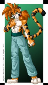 Rating: Safe Score: 0 Tags: 2002 3_toes abs amber_williams animal_plushie anthro arm_by_side bent_arm biped black_body black_border black_fur border bottomwear brown_hair cel_shading character_plushie clothed clothing e621 feet felid front_view fur gradient_background hair holding_object holding_plushie holding_toy long_hair long_tail male mammal nipples orange_body orange_fur pantherine pants plushie pose raised_tail shaded simple_background solo standing straight_arm straight_legs stripes tail tiger toes topless toy white_body white_fur User: bunchy7s