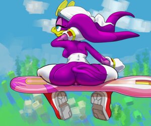 Rating: Explicit Score: 0 Tags: 2013 6:5 anthro anus areola avian babylonian_(sonic) beak big_butt biped bird blue_eyes breasts butt clothing cm_august e621 erect_nipples eyewear eyewear_on_head female genitals glasses hair headgear headkerchief headwear hi_res hirundinid kerchief nipples non-mammal_breasts non-mammal_nipples oscine passerine purple_hair sega solo sonic_riders sonic_the_hedgehog_(series) sunglasses swallow_(bird) vulva wave_the_swallow User: bunchy7s