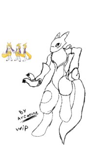 Rating: Safe Score: 0 Tags: ambiguous_gender anthro bandai_namco battle_fennec black_sclera canid canine digimon digimon_(species) digital_drawing_(artwork) digital_media_(artwork) e621 fur mammal monochrome renamon sketch sketch_page solo tail unfinished User: bunchy7s