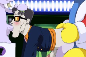 Rating: Explicit Score: 0 Tags: buggery color customer_service_(kirby) escargoon fellatio gay interspecies king_dedede kirby_(series) male male_only multiple_males oral rule34 side_view yaoi User: bunchy7s
