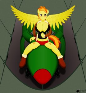 Rating: Questionable Score: 0 Tags: 2013 anthro anthrofied big_breasts blush bomb boots breasts brown_eyes clothing cutie_mark e621 equid equine explosives feathered_wings feathers female footwear friendship_is_magic hair hasbro hi_res jacket looking_at_viewer mammal my_little_pony mythological_creature mythological_equine mythology on_explosive orange_hair panties pegasus ponyboom shoes solo spitfire_(mlp) tail topwear underwear wings wonderbolts_(mlp) yellow_body yellow_feathers User: bunchy7s