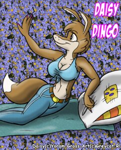Rating: Safe Score: 0 Tags: 2007 anthro blinky_bill_(series) breasts canid canine canis cleavage clothed clothing daisy_dingo dingo e621 female floppy_ears greycat_rademenes mammal midriff solo tail User: bunchy7s