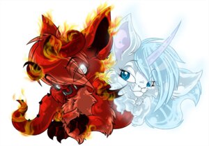 Rating: Safe Score: 0 Tags: ambiguous_gender bovid bovine cattle darkuangel duo e621 equid equine fire fur hair horn mammal mythological_creature mythological_equine mythology numa red_body red_fur red_hair simple_background tail unicorn white_background white_body white_fur User: bunchy7s