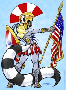 Rating: Safe Score: 0 Tags: 2001 american_flag anthro armor biped black_body black_fur blonde_hair blue_eyes bottomwear bronzeworld clothed clothing e621 female flag flagpole fur grey_body grey_fur grin hair joe_rosales lemur long_tail looking_at_viewer looking_back mammal patriotism politics primate ring-tailed_lemur shield skirt smile solo standing strepsirrhine tail the_lemurian united_states_of_america white_body white_fur User: bunchy7s Rating: Safe Score: 0 Tags: 2001 american_flag anthro armor biped black_body black_fur blonde_hair blue_eyes bottomwear bronzeworld clothed clothing e621 female flag flagpole fur grey_body grey_fur grin hair joe_rosales lemur long_tail looking_at_viewer looking_back mammal patriotism politics primate ring-tailed_lemur shield skirt smile solo standing strepsirrhine tail the_lemurian united_states_of_america white_body white_fur User: bunchy7s