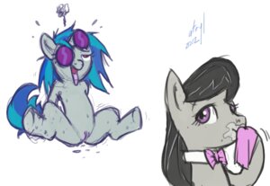 Rating: Explicit Score: 0 Tags: 2012 after_sex atryl black_hair blue_hair bodily_fluids bow_(feature) bow_tie collar digital_media_(artwork) duo e621 earth_pony equid equine eyewear female female/female feral friendship_is_magic fucked_silly genital_fluids genitals hair hasbro hooves horse mammal messy my_little_pony octavia_(mlp) pony purple_eyes simple_background smile spread_legs spreading sweat tail tissue tongue tongue_out vaginal_fluids vinyl_scratch_(mlp) vulva white_background User: bunchy7s