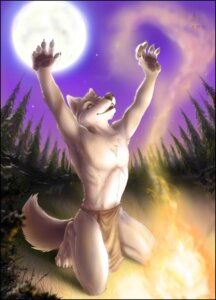Rating: Safe Score: 0 Tags: anthro biped bottomwear canid canine canis clothing detailed_background e621 fire forest fur furnal_equinox_2011 hi_res kneeling loincloth magic_user male mammal moon native nature outside plant scenery shaman sky smoke solo star starry_sky tail tree tribal tribal_spellcaster wolf wood zenthetiger User: bunchy7s