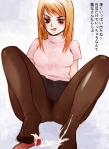 Rating: Explicit Score: 0 Tags: cum feet female femdom footjob footjob_with_legwear japanese_text legwear male messiah_cage pantyhose rule34 sheer_legwear straight text toejob translation_request User: bunchy7s