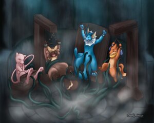 Rating: Questionable Score: 0 Tags: 5:4 ambiguous_gender anthro anthrofied aquatic bdsm bibarel bondage bound buizel chain darkmirage dungeon e621 eeveelution felid generation_1_pokemon generation_4_pokemon group legendary_pokemon mammal mew_(pokemon) mustelid nintendo pokemon pokemon_(species) pokemorph restraints rodent stocks tail tentacles tickle_torture tickling vaporeon User: bunchy7s
