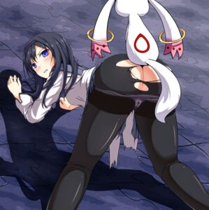Rating: Explicit Score: 0 Tags: akemi_homura ass black_hair black_legwear black_pantyhose blue_eyes blush clenched_teeth female from_behind hairband kyuubee looking_back mahou_shoujo_madoka_magica miyashiro_nana-san_yonban panties pantyhose rule34 shadow solo top-down_bottom-up torn_clothes torn_pantyhose underwear User: bunchy7s