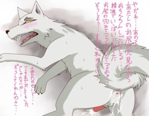 Rating: Explicit Score: 0 Tags: after_sex anus blush bodily_fluids canid canine canis claws cum cum_in_ass cum_inside domestic_dog e621 erection feral fluffy fluffy_tail fur genital_fluids genitals green_eyes humanoid_pointy_ears japanese_text kekkaishi madarao_(kekkaishi) male mammal nude penis pointy_ears reina_(artist) solo spirit tail teeth text translation_request white_body white_fur User: bunchy7s