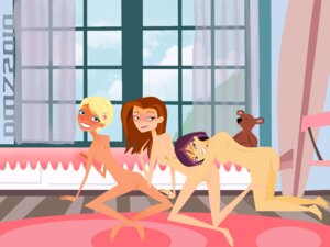 Rating: Explicit Score: 0 Tags: 2010 3girls 6teen all_fours asian bed blonde_hair blue_eyes blue_eyeshadow blushing brown_hair caitlin_cooke carpet dmz female female_only hair_ornament innie_pussy jen_masterson multiple_females multiple_girls nikki_wong pale_skin purple_hair purple_lipstick pussy rule34 tan teddy_bear window User: bunchy7s