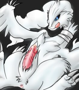 Rating: Explicit Score: 0 Tags: anus balddumborat blue_eyes bodily_fluids cum e621 erection feral generation_5_pokemon genital_fluids genitals legendary_pokemon lying male nintendo on_back penis pokemon pokemon_(species) reshiram solo tongue wings User: bunchy7s