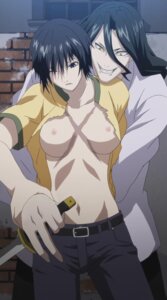 Rating: Explicit Score: 0 Tags: 1boy 1girls artist_request black_hair breasts breasts_out cap dogs:_bullets_&amp;_carnage edit female fuyumine_magato fuyumine_naoto knife long_hair male rule34 scar screencap short_hair stitched struggle torn_clothes weapon yellow_eyes User: bunchy7s