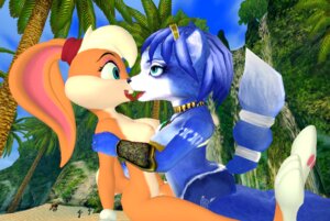 Rating: Explicit Score: 0 Tags: 3_toes 3d_(artwork) anthro areola barefoot beach blonde_hair blue_body blue_eyes blue_fur blue_hair breast_squish breasts breasts_frottage canid canine crossover crossover_ship digital_media_(artwork) duo e621 erect_nipples eye_contact feet female female/female forest fox french_kissing fur hair jungle kissing krystal_(star_fox) lagomorph leporid lola_bunny looking_at_another looney_tunes mammal nintendo nipples nude outside plant predator/prey rabbit seaside sitting soles squish star_fox toes tongue tongue_out tree valentinexredfield warner_brothers white_body white_fur User: bunchy7s