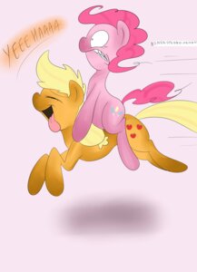 Rating: Safe Score: 0 Tags: 2013 absurd_res applejack_(mlp) blonde_hair blue_eyes comic cutie_mark dialogue duo e621 earth_pony english_text equid equine female feral friendship_is_magic fur hair hasbro hi_res horse mammal my_little_pony open_mouth orange_body orange_fur pink_body pink_fur pink_hair pinkie_pie_(mlp) pony running sitting substance_intoxication text theponybox696 tongue User: bunchy7s