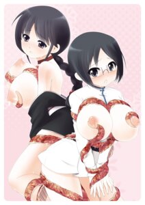Rating: Explicit Score: 0 Tags: beige_skin black_hair bleach blush bound breasts clothes color eyewear female female_only glasses grey_eyes hair human kurotsuchi_nemu long_hair looking_at_viewer multiple_females multiple_girls nipples open_eyes round_ears rule34 rule_63 short_hair tear tentacle uryu_ishida User: bunchy7s