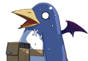 Rating: Safe Score: 0 Tags: ambiguous_gender anthro avian bag beak biped bird blue_body bodily_fluids bone disgaea e621 horn membrane_(anatomy) membranous_wings nippon_ichi_software o_o official_art open_mouth penguin prinny simple_background skull solo standing surprised sweat sweatdrop takehito_harada tongue white_background wings User: bunchy7s