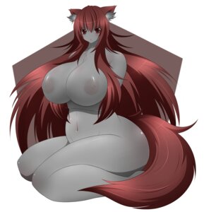 Rating: Questionable Score: 0 Tags: animal_humanoid big_breasts big_butt blush breasts butt canid canid_humanoid canine canis e621 female fur glistening grey_body grey_fur grey_skin hair huge_breasts human humanoid kneeling long_hair mammal mammal_humanoid navel nipples nude open_mouth raised_arm red_eyes red_hair shadow simple_background slightly_chubby solo tail unknown_artist white_background wolf User: bunchy7s