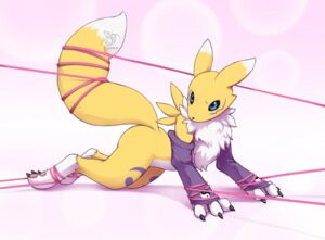 Rating: Questionable Score: 0 Tags: 2012 3_fingers 3_toes all_fours ambiguous_gender anthro armwear bandai_namco bdsm black_nose black_sclera blue_eyes bondage bound butt canid canine chest_tuft claws clothing digimon digimon_(species) digitigrade e621 elbow_gloves feet fingerless_gloves fingers fluffy fluffy_tail fur gloves handwear looking_at_viewer mammal mane markings pawpads paws pink_background raised_tail renamon rope simple_background solo stuck submissive submissive_ambiguous tail tail_bondage tail_tied tattoo toe_claws toes trapped tuft valderic_blackstag white_body white_fur yellow_body yellow_fur yin_yang User: bunchy7s