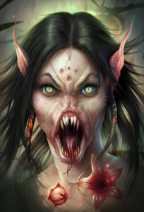 Rating: Questionable Score: 0 Tags: e621 fangs female flower hatchetlovelette13 hi_res humanoid john_kearney long_ears monster monstrous_humanoid nightmare_fuel plant scary sharp_teeth solo teeth User: bunchy7s