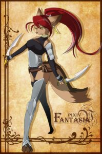 Rating: Safe Score: 0 Tags: anthro armor art_nouveau brown_body brown_fur canid canine choker claws clothing corset corset_armor dagger e621 ear_piercing emerald_(gem) female femme_fatale fox fur gem greaves hair hi_res holding_object holding_weapon jewelry kubikitsune lingerie mammal melee_weapon necklace pauldron piercing pixiv_fantasia red_hair solo tail tan_body tan_fur topwear unconvincing_armor weapon yellow_eyes User: bunchy7s Rating: Safe Score: 0 Tags: anthro armor art_nouveau brown_body brown_fur canid canine choker claws clothing corset corset_armor dagger e621 ear_piercing emerald_(gem) female femme_fatale fox fur gem greaves hair hi_res holding_object holding_weapon jewelry kubikitsune lingerie mammal melee_weapon necklace pauldron piercing pixiv_fantasia red_hair solo tail tan_body tan_fur topwear unconvincing_armor weapon yellow_eyes User: bunchy7s