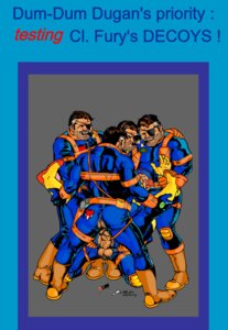 Rating: Explicit Score: 0 Tags: 2004 5boys anal anal_sex balls brown_hair bruno_b cigar clone clothed_sex double_anal double_penetration dum-dum_dugan exposed_ass eye_patch facial_hair gangbang ginger_hair group_sex implied_fellatio implied_oral legs_held_open male male_only marvel marvel_comics muscular muscular_male nick_fury_(nicholas_senior) oral penis rule34 s.h.i.e.l.d. spread_legs straight_hair testicles unzipping_bodysuit yaoi User: bunchy7s