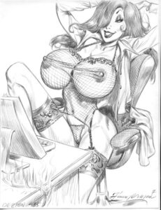 Rating: Explicit Score: 0 Tags: 1girls 2007 areola artist_signature big_breasts breasts chair computer computer_chair computer_keyboard computer_monitor desk disney english_text eyeshadow female female_only fire g-string garter_straps hair_over_one_eye hands_behind_head huge_breasts jessica_rabbit julius_zimmerman keyboard lipstick long_hair monochrome nipples open_clothes open_shirt rule34 shirt simple_background sitting sitting_on_chair sketch stockings table text unbuttoned_shirt white_background who_framed_roger_rabbit User: bunchy7s