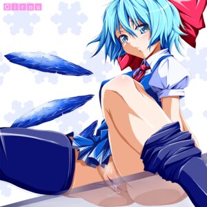 Rating: Explicit Score: 0 Tags: 1girls against_glass ass blue_eyes blue_hair blush bow breasts character_name cirno female hachimitsu_candy hair_ribbon hairbow large_bow looking_at_viewer no_panties open_mouth panties parted_lips pussy pussy_juice ribbon rule34 short_hair sitting skindentation solo spread_legs striped striped_panties tears thighhighs touhou uncensored underwear upskirt wings User: bunchy7s