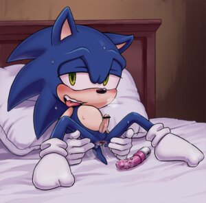 Rating: Explicit Score: 0 Tags: anal anthro balls blue_body blue_fur blush bodily_fluids censor_bar censored clothing conjoined_eyes cum cum_inside dildo e621 erection eulipotyphlan footwear fur genital_fluids genitals gloves green_eyes handwear hedgehog humanoid_genitalia humanoid_penis ineffective_censorship karlo male mammal mostly_nude open_mouth penis sega sex_toy small_balls socks solo sonic_the_hedgehog sonic_the_hedgehog_(series) tongue User: bunchy7s