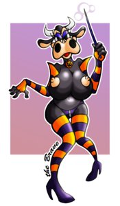 Rating: Explicit Score: 0 Tags: anthro anthro_only bovine breasts cattle clarabelle_cow cow disney female female_only front_view halloween high_heels holding_object nipples rule34 solo standing tagme the_brave toony User: bunchy7s