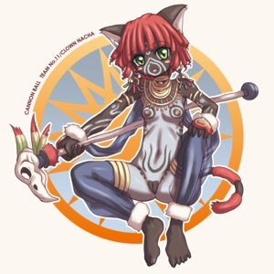 Rating: Explicit Score: 0 Tags: 1:1 anthro barefoot biped bodypaint breasts cannonball_(game) domestic_cat dreadlocks e621 feet felid feline felis female genitals green_eyes hair humanoid_feet jewelry kure loli looking_at_viewer mammal markings melee_weapon na'cha navel nipples plantigrade polearm red_hair sitting small_breasts solo spread_legs spreading staff tail tongue tribal tribal_markings vulva weapon young young_anthro young_female User: bunchy7s