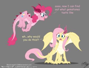 Rating: Safe Score: 0 Tags: absurd_res alpha_channel alternate_species blood-asp0123 book claws cutie_mark dragon dragonification dragonified duo e621 english_text female feral fluttershy_(mlp) friendship_is_magic hasbro hi_res horn membrane_(anatomy) membranous_wings my_little_pony mythological_creature mythological_scalie mythology pinkie_pie_(mlp) scalie simple_background tail text transformation transparent_background wings User: bunchy7s
