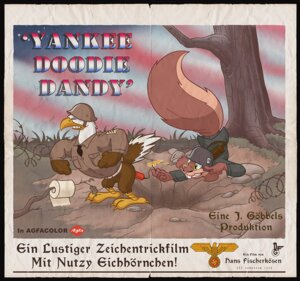 Rating: Safe Score: 0 Tags: 3_toes accipitrid accipitriform anthro armor army avian avian_feet bald_eagle bird brown_body brown_feathers brown_fur buckteeth claws clothed clothing donny_squirrel duo dynamite e621 eagle explosive_insertion explosives feathers feet fur german_text green_eyes headgear helmet karri_aronen male mammal military movie_poster multicolored_body multicolored_feathers nazi object_in_ass parody poster poster_template rodent sciurid sea_eagle swastika tail talons teeth text title toe_claws toes toilet_paper toony translated tree_squirrel uniform white_body white_feathers yankee_doodle_dandy yellow_claws User: bunchy7s