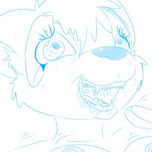 Rating: Explicit Score: 0 Tags: 1:1 blue_and_white blue_eyes close-up e621 eyelashes female fingers flakes fuzz gesture hand_gesture messy monochrome nipples pointing simple_background solo white_background User: bunchy7s