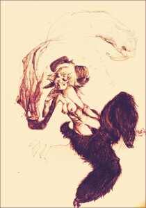 Rating: Explicit Score: 0 Tags: 2007 2_horns biped breasts curled_tail dancing duo e621 eyes_closed female hair head_horn horn humanoid lidded_eyes muura navel nipples nude object_in_mouth satyr sketch slim small_breasts smoke smoking smoking_pipe solo_focus tail traditional_media_(artwork) wavy_horn User: bunchy7s