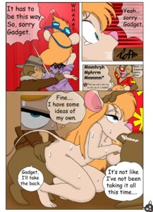 Rating: Explicit Score: 0 Tags: anthro chip chip_'n_dale_rescue_rangers chipmunk comic dale disney female gadget_hackwrench male mouse penis rodent rule34 squirrel User: bunchy7s