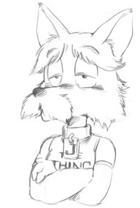 Rating: Safe Score: 0 Tags: anthro canid canine canis clothed clothing collar crossed_arms e621 facial_hair front_view fur half-closed_eyes half-length_portrait karabiner male mammal monochrome mustache narrowed_eyes portrait shirt simple_background sketch solo topwear white_background wolf User: bunchy7s Rating: Safe Score: 0 Tags: anthro canid canine canis clothed clothing collar crossed_arms e621 facial_hair front_view fur half-closed_eyes half-length_portrait karabiner male mammal monochrome mustache narrowed_eyes portrait shirt simple_background sketch solo topwear white_background wolf User: bunchy7s