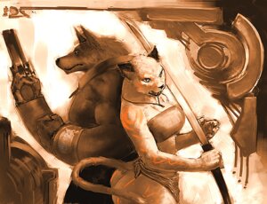 Rating: Safe Score: 0 Tags: anthro bodypaint bottomless breasts butt canid canine canis clothed clothing digital_media_(artwork) domestic_cat duo e621 felid feline felis female gun handgun holding_object holding_weapon katana male mammal melee_weapon muscular myojinius oekaki ranged_weapon revolver suit sword tail weapon wolf User: bunchy7s