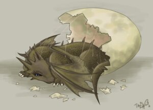 Rating: Safe Score: 0 Tags: 2007 alternate_version_at_source ambiguous_gender back_spikes birth black_sclera blue_eyes brown_body brown_claws claws curled_up detailed detailed_scales dragon e621 egg eggshell european_mythology eyebrow_ridge feral green_body green_scales grey_background hatching_from_egg horn lying membrane_(anatomy) membranous_wings mottled mottled_body mottled_scales mythological_creature mythological_scalie mythology neonate on_front pupils reptile scales scalie shaded signature simple_background slit_pupils solo spikes spikes_(anatomy) tail tazik western_dragon white_claws wing_claws wings young young_ambiguous young_feral User: bunchy7s