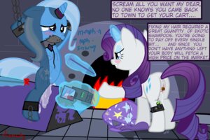 Rating: Explicit Score: 0 Tags: 2012 anus blue_hair blush bodily_fluids bound branding branding_iron camera camera_view chain collar crying cutie_mark dialogue dominant dominant_female duo e621 english_text equid equine female female/female feral fire forced forced_prostitution friendship_is_magic genital_fluids genitals hair hasbro horn kidnapping magic mammal masturbation my_little_pony mythological_creature mythological_equine mythology prostitution purple_hair quadruped rape rarity_(mlp) recording sex sex_slave slave submissive submissive_female tail tears text tiarawhy torture trixie_(mlp) unicorn vaginal vaginal_fluids vaginal_masturbation vulva whip User: bunchy7s