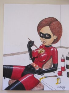 Rating: Explicit Score: 0 Tags: 2011 2d 2d_(artwork) abs belly_button belly_button_visible_through_clothing brown_eyes brown_hair bush color colored colored_pencil_(artwork) completely_nude disney dripping elastigirl female gloves hairy_pussy helen_parr latex latex_goo latex_suit light-skinned_female light_skin looking_at_viewer mask masked masked_female medium_hair milf muscular muscular_female nipple_outline nipples nipples_visible_through_clothing nude paint painted_clothes painting painting_body painting_self pale-skinned_female pale_skin pixar pubic_hair pussy rule34 smile smiling smiling_at_viewer straight_hair superheroine the_incredibles thin traditional_art traditional_media wayne_miller waynemillerjr User: bunchy7s