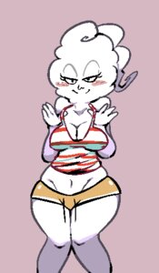 Rating: Questionable Score: 0 Tags: 2012 air_creature air_humanoid blush bottomwear breasts cartoon_network cleavage clothed clothing cloud cloud_humanoid cloudy_jay crop_top curvy_figure e621 elemental_creature elemental_humanoid female humanoid living_cloud mangneto midriff navel not_furry regular_show shirt shorts solo tank_top topwear wide_hips User: bunchy7s