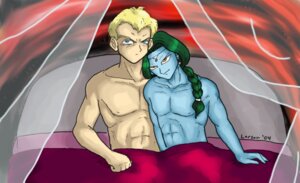 Rating: Explicit Score: 0 Tags: 2boys blue_eyes dragon_ball dragon_ball_z gay general_blue green_hair leaning_on_shoulders male male_only rule34 yaoi yellow_eyes zarbon User: bunchy7s