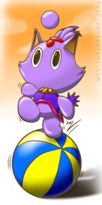 Rating: Safe Score: 0 Tags: ambiguous_gender anthro ball blaze_chao brown_eyes chao_(sonic) character_chao clothing e621 fan_character feral hair psuc purple_body purple_clothing purple_hair sega solo sonic_the_hedgehog_(series) User: bunchy7s