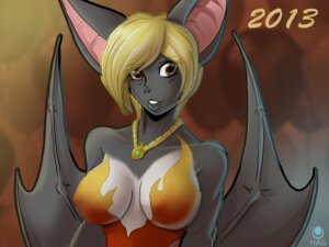 Rating: Questionable Score: 0 Tags: 2013 4:3 anthro avencri balloon bat big_ears blonde_hair breasts brown_eyes digital_media_(artwork) e621 female fur grey_body grey_fur hair inflatable jessica_lavou jewelry mammal membrane_(anatomy) membranous_wings necklace nipple_outline short_hair smile solo wings User: bunchy7s