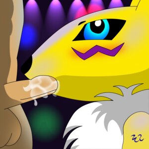 Rating: Explicit Score: 0 Tags: 1:1 2013 ambiguous_gender anthro balls bandai_namco black_sclera blue_eyes blush bodily_fluids canid canine chest_tuft cum digimon digimon_(species) duo e621 erection fellatio fur genital_fluids genitals hi_res interspecies male mammal oral oral_penetration penetration penile penis rave renamon sex thesilentwolf tuft white_body white_fur yellow_body yellow_fur User: bunchy7s