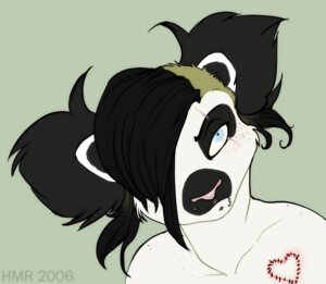 Rating: Safe Score: 0 Tags: 2006 alternative_fashion anthro black_hair blue_eyes e621 emo facial_piercing female fur glamfur green_background hair heart_symbol lemur lip_piercing mammal piercing pink_nose primate simple_background solo strepsirrhine white_body white_fur zeriara zeriara_(character) User: bunchy7s Rating: Safe Score: 0 Tags: 2006 alternative_fashion anthro black_hair blue_eyes e621 emo facial_piercing female fur glamfur green_background hair heart_symbol lemur lip_piercing mammal piercing pink_nose primate simple_background solo strepsirrhine white_body white_fur zeriara zeriara_(character) User: bunchy7s