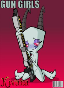 Rating: Questionable Score: 0 Tags: alien alien_humanoid blush claws e621 earless female grey_body gun holding_gun holding_object holding_ranged_weapon holding_weapon horn humanoid hybrid invader_zim irken kivana looking_at_viewer nickelodeon not_furry nude pink_eyes pinup pose ranged_weapon solo style_emulation teasing tongue toony vortian weapon young zoe-chan User: bunchy7s