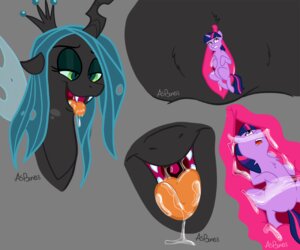 Rating: Explicit Score: 0 Tags: alpha_channel arthropod black_body bodily_fluids changeling_(mlp) chubbyjam crown cutaway digital_media_(artwork) duo e621 equid equine extreme_size_difference fangs female female_pred female_prey feral forced friendship_is_magic fur genital_fluids genitals green_eyes green_hair hair half-closed_eyes hasbro headgear horn insect_wings internal internal_vaginal larger_female long_hair mammal mouth_shot multicolored_hair my_little_pony mythological_creature mythological_equine mythology narrowed_eyes open_mouth penetration purple_body purple_eyes purple_fur purple_hair queen_chrysalis_(mlp) saliva scared sharp_teeth simple_background size_difference smaller_female smile teeth tongue tongue_out transparent_background twilight_sparkle_(mlp) two_tone_hair unbirthing unicorn uvula vaginal vaginal_fluid_string vaginal_fluids vaginal_penetration vector vore vulva wings User: bunchy7s
